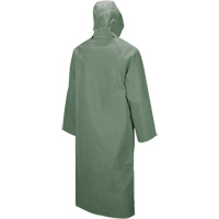 Manteau long avec capuchon d&eacute;tachable Hurricane 851, Petit, Vert Cantin et fils