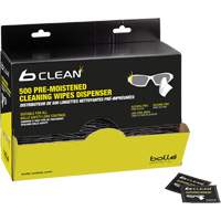 Lingettes nettoyantes pr&eacute;mouill&eacute;es B-Clean B500 Cantin et fils