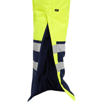 Salopette pour le froid extr&ecirc;me Bisley, Polyester, Petit, Jaune lime haute visibilit&eacute; Cantin et fils