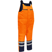 Salopette pour le froid extr&ecirc;me Bisley, Polyester, Petit, Orange haute visibilit&eacute; Cantin et fils