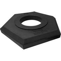 Rubber Channelizer Base, 15 lbs. Cantin et fils
