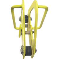 1" to 1-7/8" Wide Flange Tank Trolley, Temporary Use Cantin et fils