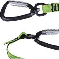 TT-9903 Slim Line Tool Lanyard, Bungee, Dual Carabiner Cantin et fils