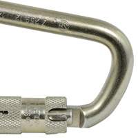 CP-03015-1 Mousqueton zingu&eacute; avec ouverte de portique de 1", Acier Cantin et fils