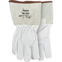 Gants r&eacute;sistant &agrave; la coupe et &agrave; l'arc &eacute;lectrique Van Goat 549, Taille Moyen, Enveloppe en Cutshield/Para-aramide/Polyester/Acier inoxydable/Ch&egrave;vre, ASTM ANSI niveau A6/EN 388 niveau F Cantin et fils