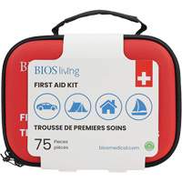 75-Piece Home & Travel First Aid Kit, Nylon Bag Cantin et fils