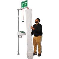 Safety Shower Test Kit with Bucket & Shower Sock Cantin et fils