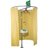 Pipe Mounted Safety Shower Modesty Curtain Cantin et fils