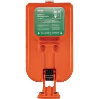 Poste de douche oculaire portable autonome, Aliment&eacute; par gravit&eacute;, Capacit&eacute; 10 gal., Conformit&eacute; ANSI Z358.1 Cantin et fils