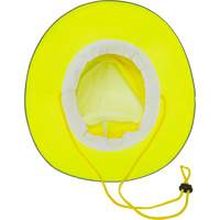 Chapeau de p&ecirc;cheur &agrave; refroidissement par &eacute;vaporation, Lime haute visibilit&eacute; Cantin et fils