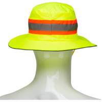 Chapeau de p&ecirc;cheur &agrave; refroidissement par &eacute;vaporation, Lime haute visibilit&eacute; Cantin et fils