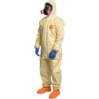 Tychem&reg; 6000 SFR Coverall, Size Small, Khaki Cantin et fils