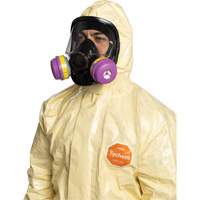 Tychem&reg; 6000 SFR Coverall, Size Small, Khaki Cantin et fils