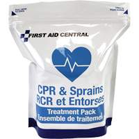 9-Piece CPR & Sprains Refill Pack for Emergency Response First Aid Kit Cantin et fils