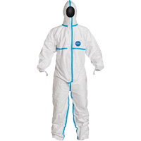 Hooded Coveralls, Small, White, Tyvek&reg; 600 Cantin et fils