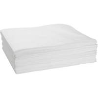 Feuilles absorbantes li&eacute;es, Huile seulement, 15" x 19", 10 gal. d'absorption Cantin et fils