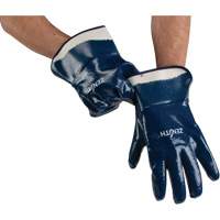 Heavyweight Safety Cuff Gloves, 10/X-Large, Nitrile Coating, Cotton Shell Cantin et fils