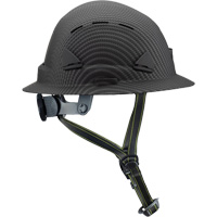 Casque Fibre Metal de style escalade avec bordure compl&egrave;te, R&eacute;pond aux normes CSA type 2, Suspension Rochet, Ventil&eacute; Cantin et fils