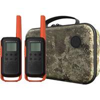 T275 Sportsman Edition Two-Way Radio, UHF Radio Band, 22 Channels, 40 km Range Cantin et fils