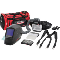 VIKING 3350 XG Auto-Darkening PAPR with Extended Battery, Welding Helmet, Lithium-Ion Battery Cantin et fils