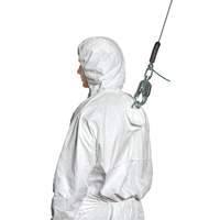 Harness-Compatible Disposable Coverall, Small, White, Tyvek&reg; 500 Cantin et fils