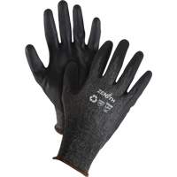 Gants &eacute;cologiques, l&eacute;gers, et r&eacute;sistants &agrave; la coupe, &agrave; haute dext&eacute;rit&eacute;, Taille 8, Calibre 21, Rev&ecirc;tement Mousse de nitrile, Enveloppe en Acier inoxydable/PEHP/rPET, ASTM ANSI niveau A5 Cantin et fils