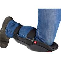 Dynamic Flooring Knee Pad, Hook and Loop Style, Plastic Caps, Foam Pads Cantin et fils