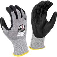 RWG566 AXIS Cut Protection Touchscreen Work Glove, Size X-Small, 18 Gauge, Polyurethane Coated, Stainless Steel/HPPE Shell, ASTM ANSI Level A5/EN 388 Level E Cantin et fils