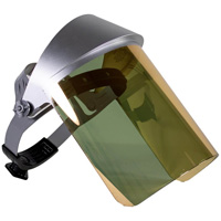 Heat Reflective Face Shield, Polycarbonate, Ratchet Suspension Cantin et fils