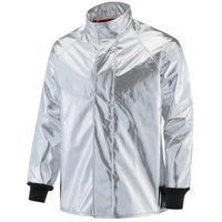 Manteau r&eacute;fl&eacute;chissant la chaleur, 2T-Grand, Kevlar PBI aluminis&eacute; Cantin et fils