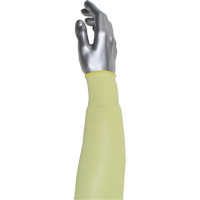 Manchette r&eacute;sistante &agrave; la coupe &agrave; pli unique Kut Gard, Aramide/ATA, 10", ASTM ANSI niveau A4, Jaune Cantin et fils