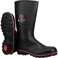 Bottes de s&eacute;curit&eacute; Boss Footwear avec r&eacute;sistance int&eacute;grale aux d&eacute;charges &eacute;lectriques, M&eacute;lange de polym&egrave;res/PVC, Embout Acier, Pointure 4 Cantin et fils