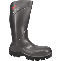 Boss&reg; Footwear Full Safety Boot, Polyurethane, Steel Toe, Size 4, Impermeable Cantin et fils