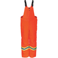 Heavy-Duty FR-Treated Journeyman 300D Trilobal Rip-Stop Coveralls, Polyester, Small, High Visibility Orange Cantin et fils