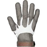 MMG Food Safe Metal Chainmail Gloves, Size 2X-Small, Stainless Steel Shell, ASTM ANSI Level A9 Cantin et fils