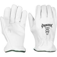 Cut-Resistant Driver's Gloves, Small, Grain Goatskin Palm Cantin et fils