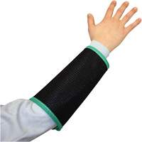 Kut Gard&reg; 2-Ply Cane Mesh Sleeve, Nylon, 9", ASTM ANSI Level A4, Black Cantin et fils