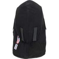 Pioneer 766A Flame-Resistant Quilted Hard Hat Liner with Detachable Mouthpiece, Black/Grey, Cotton/FR-Tech&reg;/Modacrylic/Nylon Cantin et fils