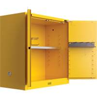 Utili-Guard+ Flammable Safety Cabinet, 30 gal., 1 Door, 43" W x 44" H x 22" D Cantin et fils