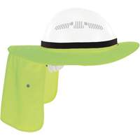 Visi&egrave;re universelle avec protection de la nuque pour casque de s&eacute;curit&eacute; Chill-Its 6661, Lime haute visibilit&eacute; Cantin et fils