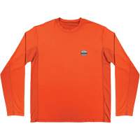 Chemise de refroidissement &agrave; manches longues avec protection solaire et UV Chill-Its 6689, Orange, Petit Cantin et fils
