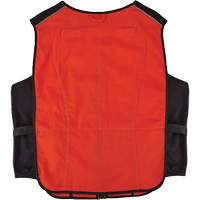 Veste de refroidissement &agrave; changement de phase l&eacute;g&egrave;re avec sachets de recharge Chill-Its 6260, Grand/T-Grand, Orange Cantin et fils