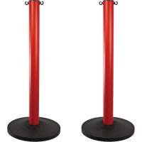 Industrial Stanchion, 37" High, Red Cantin et fils