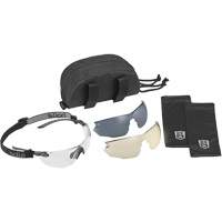 Combat Safety Glasses Kit, Clear/Copper/Smoke Lens, Anti-Fog/Anti-Scratch, ANSI Z87+ Cantin et fils