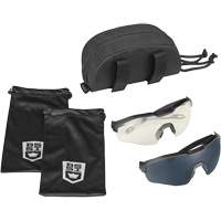 MY6 Safety Glasse Eyeshield Kit, Clear/Smoke Lens, Anti-Fog/Anti-Scratch, ANSI Z87+ Cantin et fils