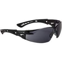 Rush+ BSSI Safety Glasses, Smoke/Grey Lens, Anti-Fog/Anti-Scratch, ANSI Z87+ Cantin et fils