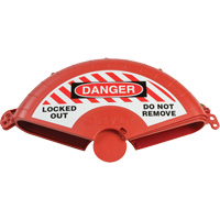 Collapsible Gate Valve Lockout Device, Wheel Type Cantin et fils