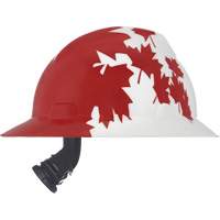 Casque de protection V-Gard &agrave; fentes s&eacute;rie Canadian Freedom, Suspension Rochet, Non ventil&eacute; Cantin et fils