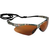 Lunettes de s&eacute;curit&eacute; Nemesis Kleen-Guard, Lentille Bronze, ANSI Z87+ Cantin et fils