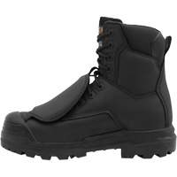 Bottes de travail Vulcan avec protecteur m&eacute;tatarsien &agrave; l'ext&eacute;rieur, Cuir, Taille 5, Imperm&eacute;able Cantin et fils